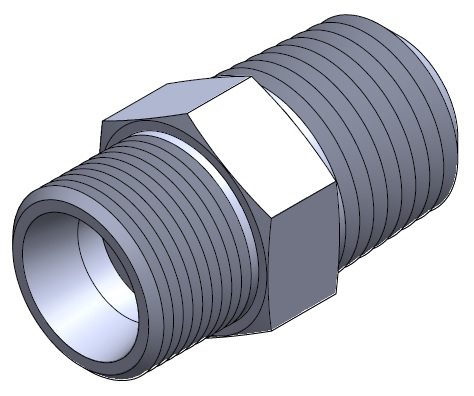 Conector macho NPT