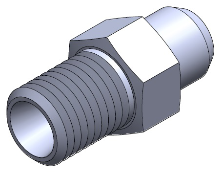 Conector solda