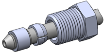 Conjunto gland antivibração