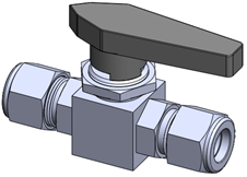 Válvula esfera mini OD 6.000psi